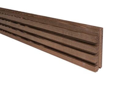 Thermowood Kőris Falburkolat C72 Profil 26×118